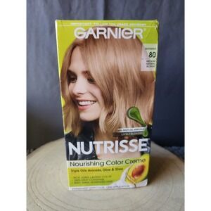Garnier Permanent Nourishing Color Creme 80 Medium Natural‎ Blonde 1 Pack